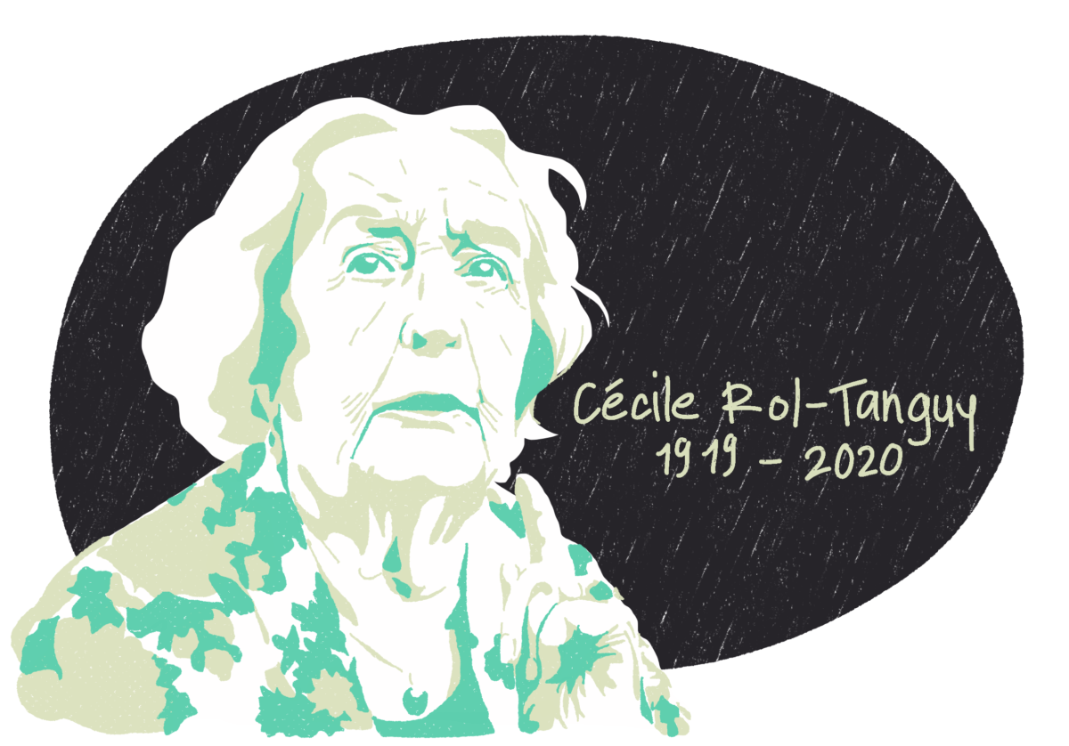 Portrait de Cécile Rol-Tanguy, femme de la Résistance