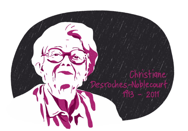 Portrait de Christiane Desroches-Noblecourt, femme de la Résistance