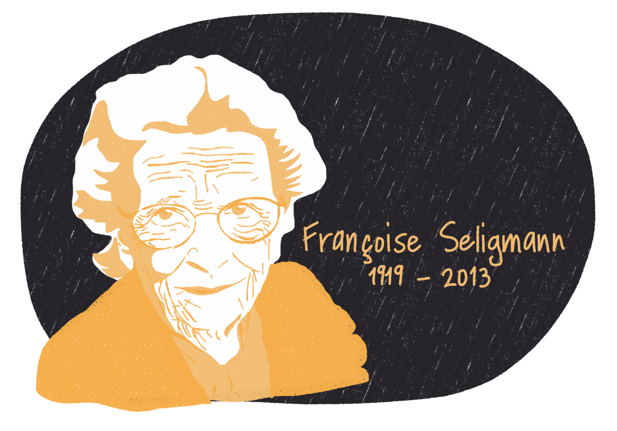 Portrait de Françoise Seligmann, femme de la Résistance