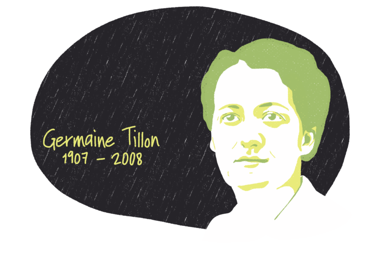 Portrait de Germaine Tillon, femme de la Résistance