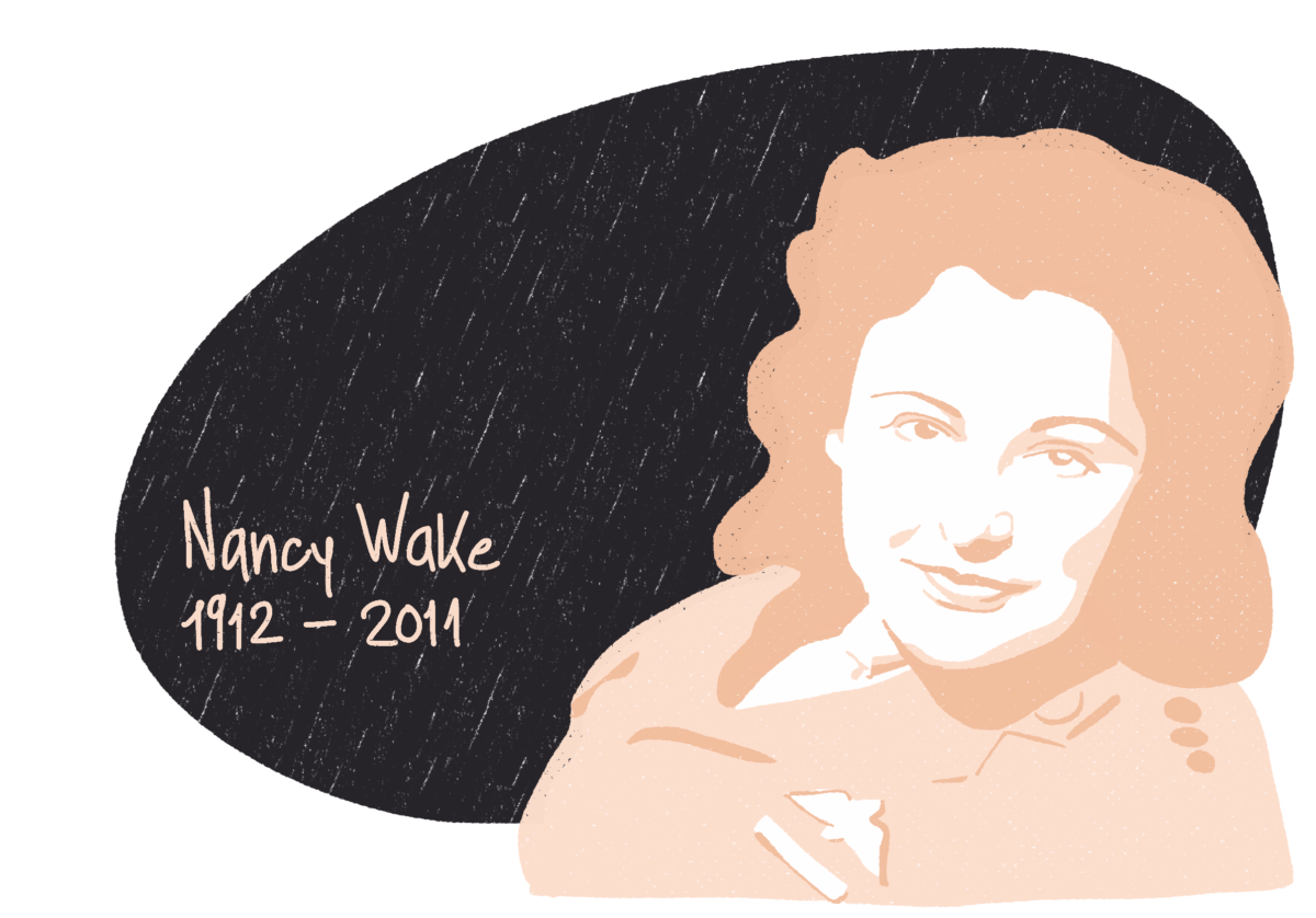 Portrait de Nancy Wake, femme de la Résistance