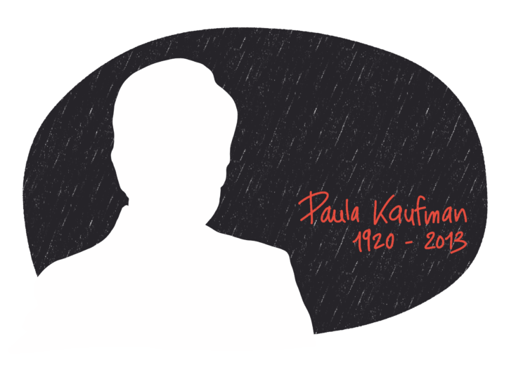 Portrait de Paula Kaufman, femme de la Résistance