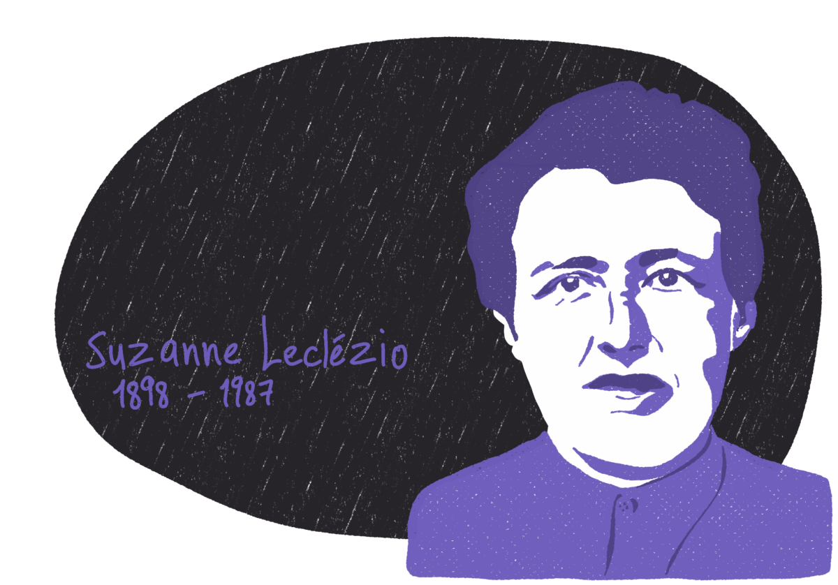 Portrait de Suzanne Leclézio, femme de la Résistance