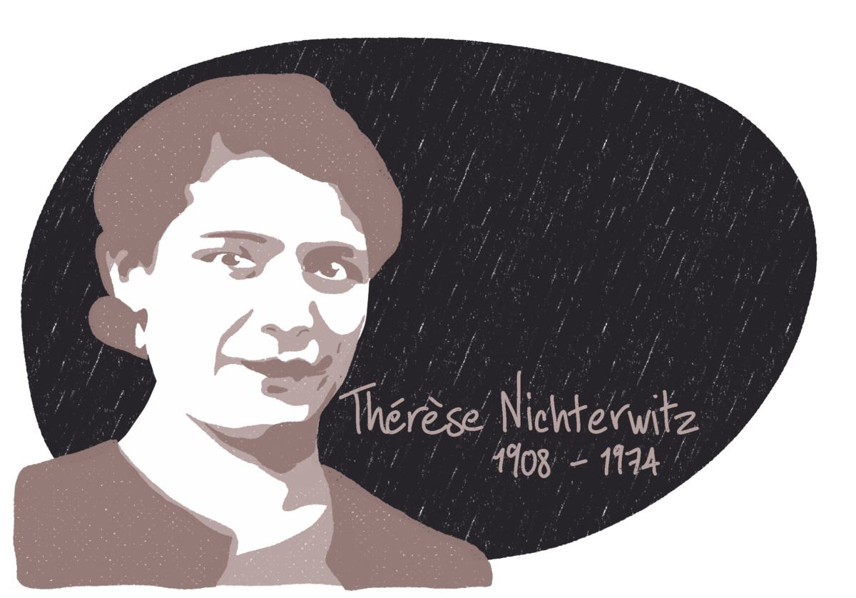 Portrait de Thérèse Nichterwitz, femme de la Résistance