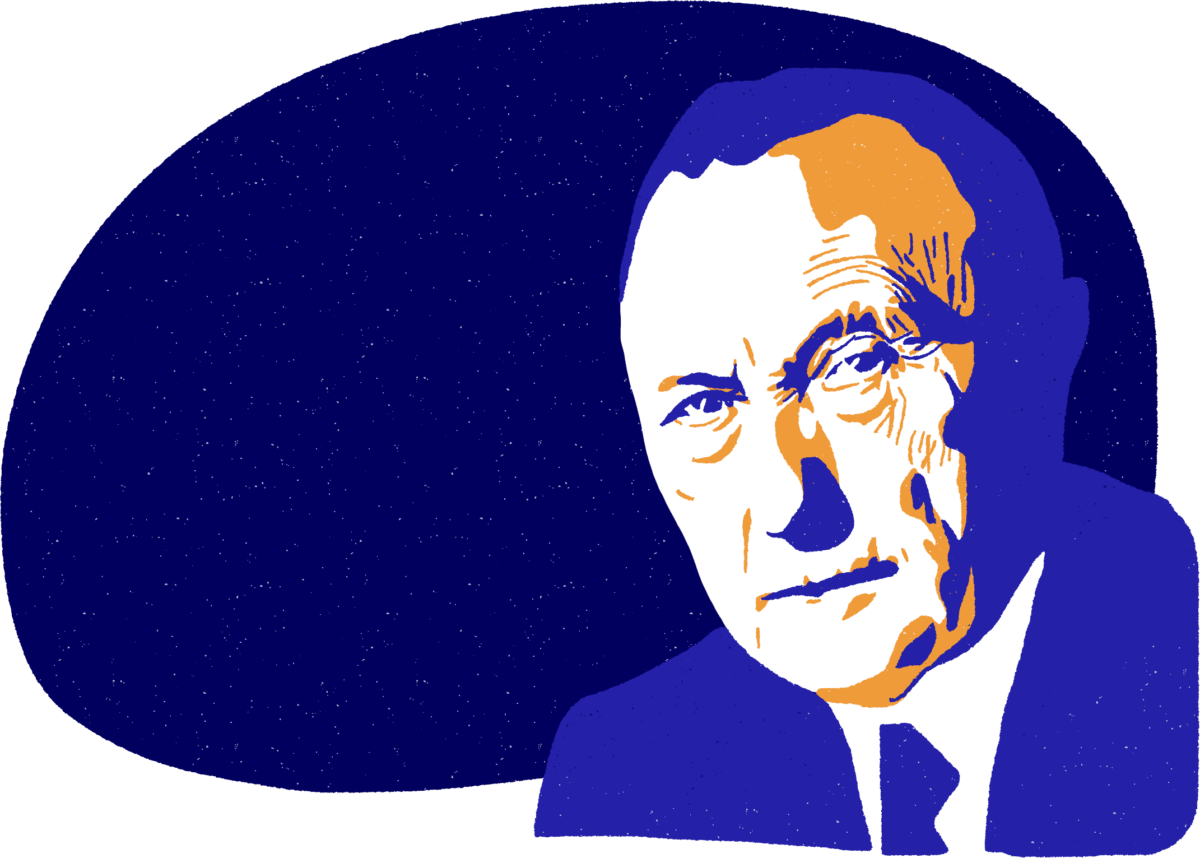 Portrait de Konrad Adenauer