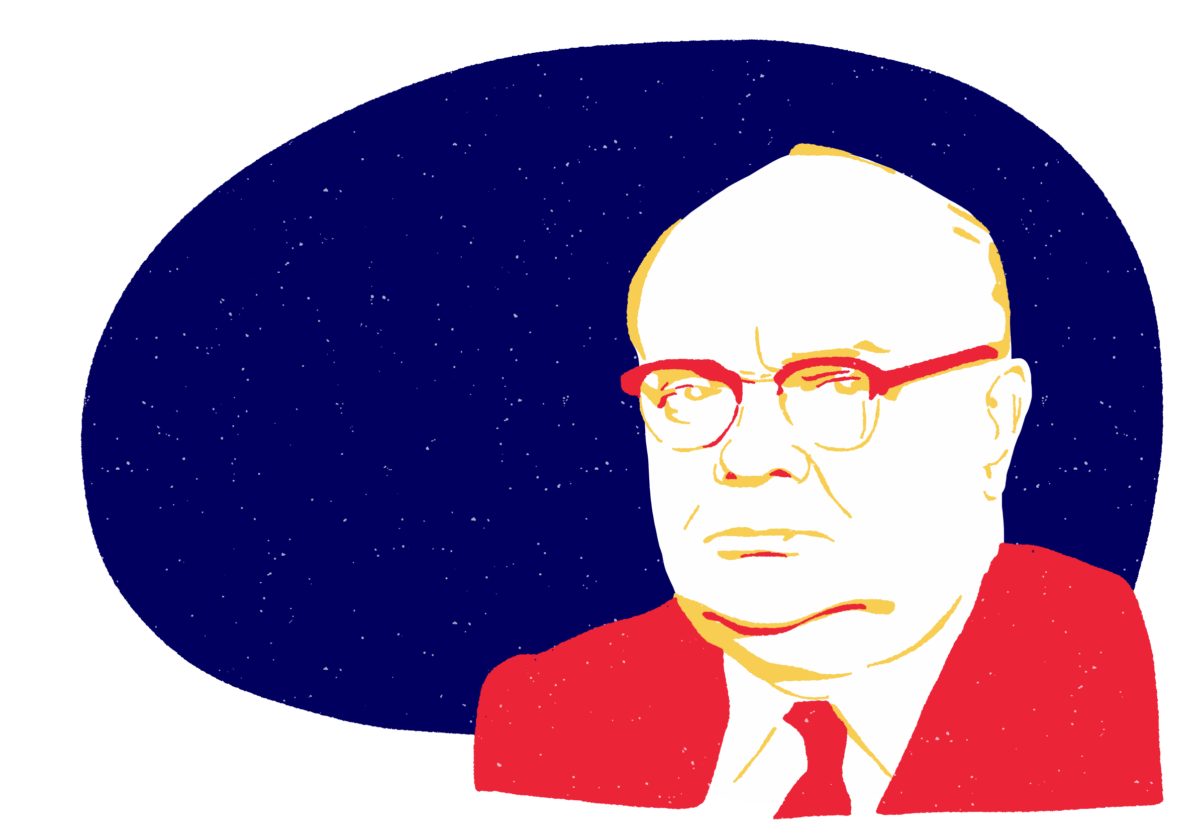 Portrait de Paul-Henri Spaak